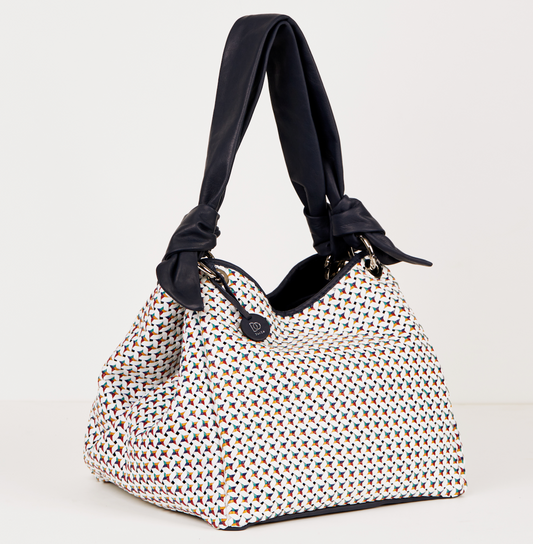 Cabas Gabriel tressage Multico