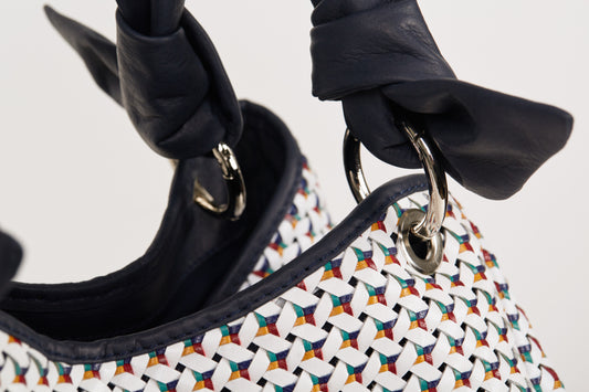 Cabas Gabriel tressage Multico